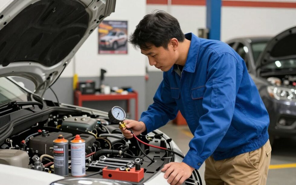 testy diagnostyczne klimatyzacji