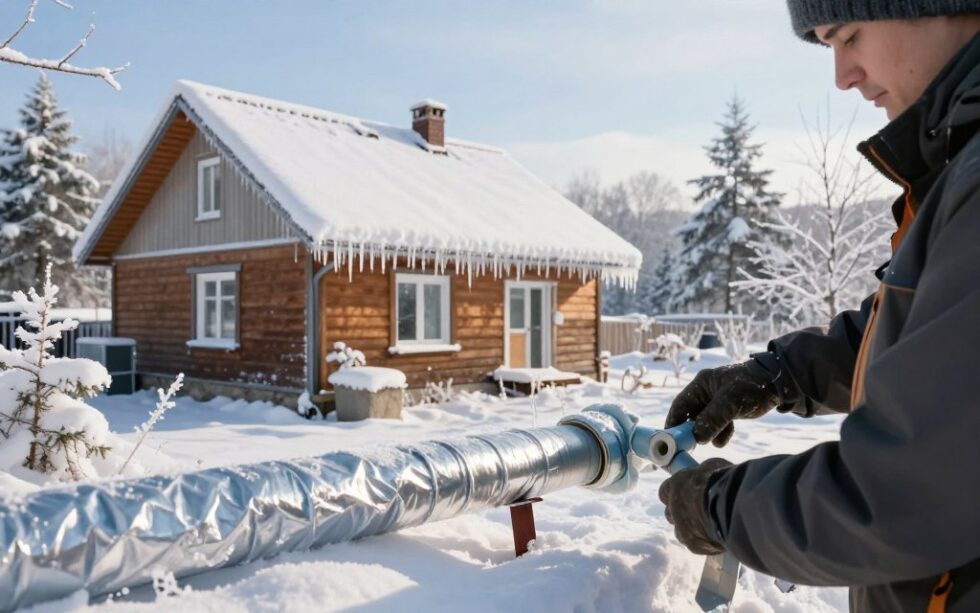 zabezpieczenie instalacji przed mrozem zabezpieczenie instalacji przed mrozem